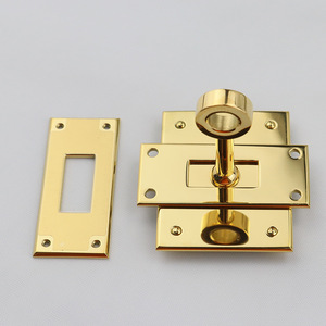 Stainless Steel Bag Twist <b>Lock</b> 3 Piece Set Gold Plated For Handbags Women's Bags High Quality Hardware Accessory - Product Image 1