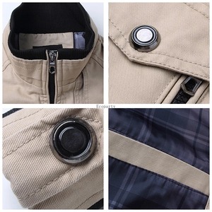 Giacca Bomber da <span class=keywords><strong>uomo</strong></span> stile Casual giacca a vento giacca da <span class=keywords><strong>uomo</strong></span> 2022 primavera autunno nuovo Outwear stile giacca sottile da <span class=keywords><strong>uomo</strong></span> - Product Image 5