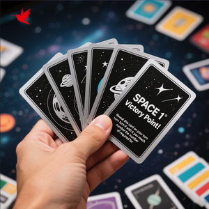 Cartas de Juego de Plástico Personalizadas Super Resistentes al Agua y Duraderas para Adultos, Varios Juegos de Cartas - Product Image 1