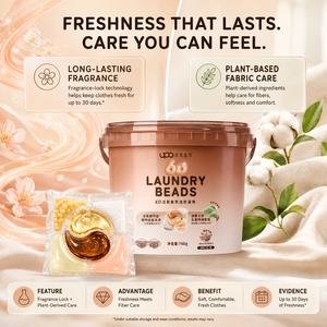 UPO Lifestyle 6D Perles de lessive 760g Capsules de lessive Parfum floral fruité Capsules de nettoyage en profondeur pour lave-linge automatique - Product Image 4