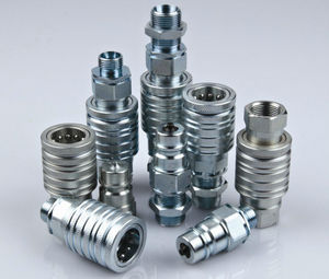 Raccords rapides hydrauliques pour tracteurs, type poussoir-tiroir, filetage NPT G 1/2'', 3/8'', 3/4'', taille 1/2 corps - Product Image 4