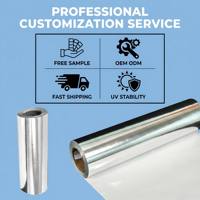 Matériau d'isolation direct d'usine Film de tissu tissé en aluminium réfléchissant pour serres végétales Design industriel Vente directe