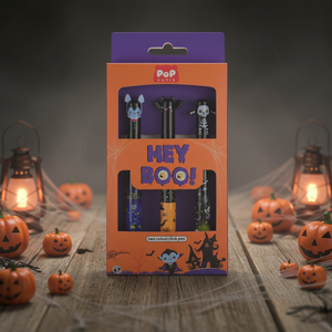 Stylo bille bicolore 2 en 1 pour Halloween - Click&Clack - Product Image 1