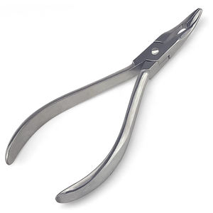 Forceps d'extraction dentaire en acier inoxydable, pinces orthodontiques, poignée ergonomique, certifiées CE, manuelles, pour usage dentaire - Product Image 1