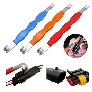 Outil de réparation automobile : Extracteur de connecteurs de câblage automobile à double tête, levier en acier au carbone avec poignée antidérapante - Product Image 5
