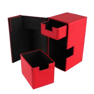Étui à cartes souple en PU FX durable anti-décoloration, motif Spiderman noir, pour l'organisation de jeux de cartes à collectionner - Product Image 4