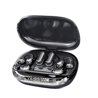 Écouteurs sans fil GT699, lot de 6 écouteurs à clip d'oreille, longue autonomie, pour le sommeil et le gaming, compatibles iPhone, avec fonction de charge de téléphone portable