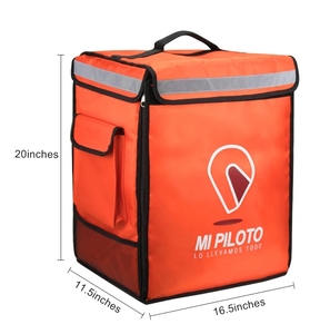 Вместительные коммерческие сумки для переноски пищи, терморюкзак с изоляцией для пиццы, мотоциклетная сумка для доставки - Product Image 6