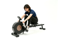Máquina de Remo Magnética Plegable, Remo de Ejercicio para Interiores, Equipo de Fitness Cardiovascular para Gimnasio en Casa con Pantalla LCD y Riel Deslizante de Aleación de Aluminio