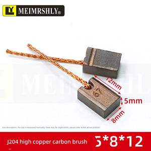 Escobilla de Carbón <span class=keywords><strong>Fresenius</strong></span> 4008 para Bomba de Desgasificación y Bomba de Flujo de Máquina de Diálisis 5x8x12mm - Product Image 3