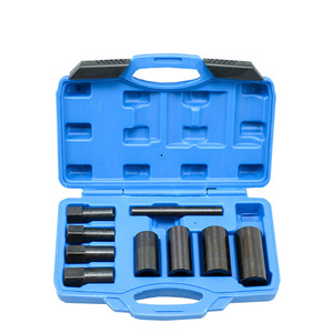 Xunchi <b>Tools</b> Wheel Axle Sleeve Combination <b>Tool</b> <b>Set</b> 9-Piece Alloy Steel For <b>Mechanical</b> And Automotive Repair - Product Image 1