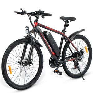 Vélo de montagne électrique, cadre en aluminium, batterie au lithium 48V, 21 vitesses, pour hommes et femmes, pour les trajets quotidiens et les terrains accidentés - Product Image 1