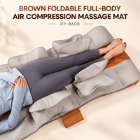Tapis de massage de haute qualité, réglable, à compression d'air pour tout le corps, matelas de massage électrique à vibrations