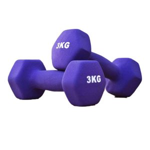Wholesale <strong>Small</strong> <strong>Weight</strong> 0.5KG 1-10KG Color Vinyl Hexagonal Dumbbells Vinyl Coated Dumbbell Customized Logo Dumbbell Set - Product Image 4