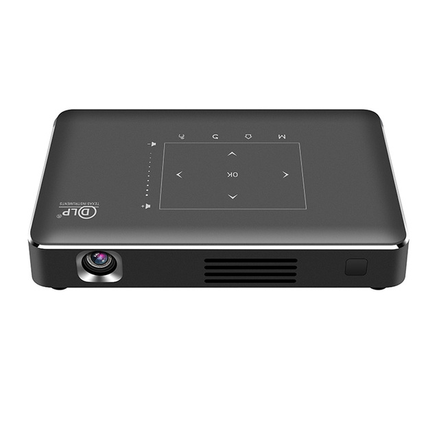 Pocket 150ANSI 300inch Screen 2GB / 4GB RAM DDR4 T972 Dual WiFi 3D 4K DLP Mini Android Smart Projector with 9000mA Battery