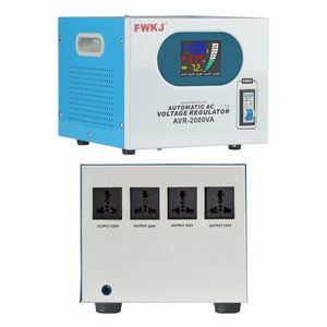 Stabilisateur de tension de type relais SCR 2000VA CNTR monophasé 220V <span class=keywords><strong>230V</strong></span> 110V régulateur de tension automatique <span class=keywords><strong>AVR</strong></span> pour TV réfrigérateur cuisinière - Product Image 1