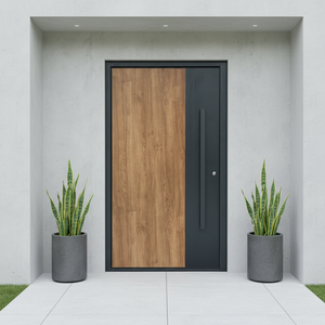 Puertas Pivotantes Modernas de Altura Completa de TECHTOP - Sistema de Bisagras Ocultas, Crea una Pared Continua, para Villas y Penthouses - Product Image 1