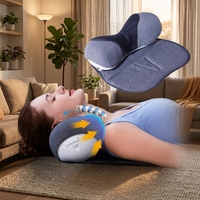 Service OEM : Masseur cervical avec fonction de lifting du cou, chauffage au graphène et compression d'air pour la relaxation des épaules