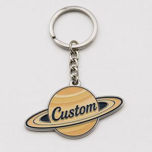 Llaveros Personalizados al por Mayor con Diseño de Planetas, Cadenas con Patrón de Planetas, Recuerdos para Eventos de Popularización Científica, Regalos de Planetario, Anillos para Llaves - Product Image 2