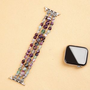 สายรัดข้อมือประดับลูกปัดหินสำหรับ <span class=keywords><strong>Apple</strong></span> <span class=keywords><strong>Watch</strong></span> Band 38 40 41 42 <span class=keywords><strong>44</strong></span> 45 49 มม. สำหรับ Iwatch Ultra 2 <span class=keywords><strong>Se</strong></span> 9 8 7 6 5 Correa - Product Image 5