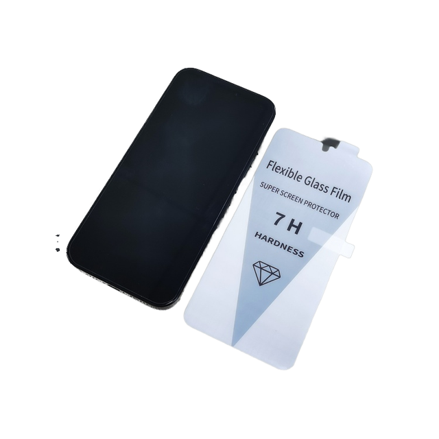 Ultra Soft 0.35mm TPU Flexible Tempered Glass Screen Protector with Hydrogel Shock Protection for Samsung S25/s25+/s25Ultra
