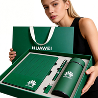 Ensemble de carnets d'affaires OEM A5 en cuir PU avec logo personnalisé, ensemble de carnets cadeaux, usine d'origine