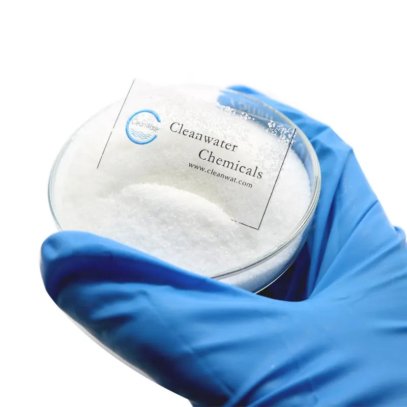 Polvo blanco de flotación Química Industrial, polielectrolito catiónico Natural, muestra gratis