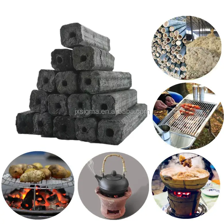 High Temperature White Ash Bulk private label Stick Bamboo bbq stands using coking coal alibaba gold member