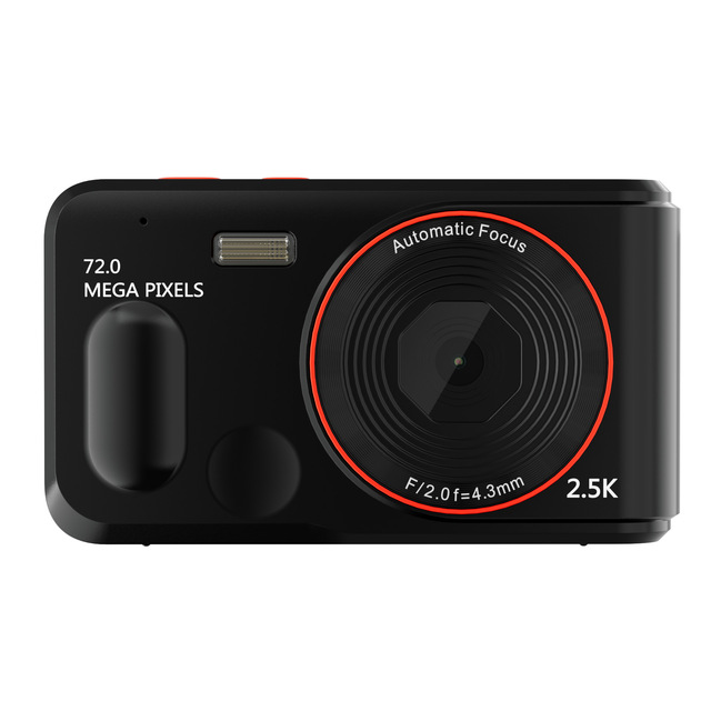 High-resolution Digital Camera, Entry-level Mini Compact Camera, Suitable for Home and Travel Photography.