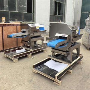 Trancheuse à viande commerciale pour les aliments cuits. Poitrine <span class=keywords><strong>de</strong></span> porc, oreilles <span class=keywords><strong>de</strong></span> cochon et trancheuse à côtelettes <span class=keywords><strong>de</strong></span> <span class=keywords><strong>veau</strong></span>. Trancheuse à viande entièrement automatique. - Product Image 6