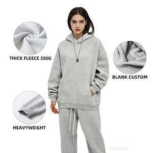 26 Colors Heavyweight High-quality <strong>Hoodies</strong> Thick Fleece Solid Blank Custom Logo Unisex Clothing <strong>Hoodies</strong> 350G <strong>for</strong> Man and <strong>Woman</strong> - Product Image 3