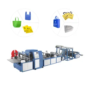 Máquina de fabricación de bolsas no tejidas baratas de la mejor calidad para máquina de bolsas no tejidas Máquina de fabricación de bolsas cortadas W no tejidas
