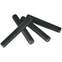 Fully Threaded Stud | Black Oxide High-Strength Threaded Rod 8.8 10.9 12.9 Grade All-Thread Hanger Rod with Black Oxid