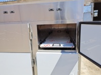Réfrigérateur mortuaire standard 4 corps en acier inoxydable SUS304 pour projet de morgue d'hôpital général