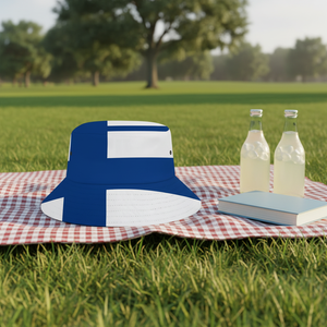 Chapeau de pêcheur unisexe d'été pour la plage, casquette de plage avec drapeau finlandais, chapeau bob pour hommes et femmes pour les voyages - Product Image 5
