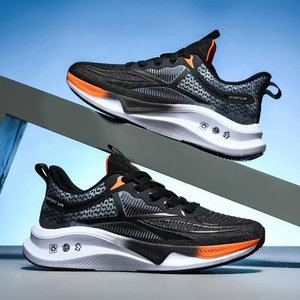 Nuevo Calzado Deportivo para Hombre, Transpirable, con Malla, Antideslizante, Absorbe Impactos, Sensación Suave en el Pie, para Correr al Aire Libre - Product Image 4