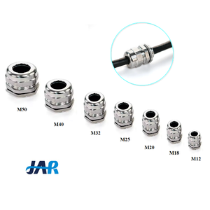 Vaso di alta qualità in acciaio inox IP68 impermeabile SS304 metallo sigillo CE <span class=keywords><strong>PG</strong></span> 9 ghiandola cavo per l'illuminazione - Product Image 1