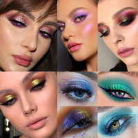 Palette de fards à paupières DIY multi-chromes, 46 couleurs, hautement pigmentées, vegan, sans cruauté, nouvelle collection, fournisseur professionnel