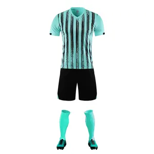 Maillot de Football de haute qualité, à manches courtes, vierge, équipe, 2022, 2023