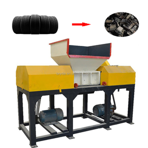 Trituradora de Neumáticos BRD de Doble Eje con Motor de 44kW 380V, Estructura Duradera para una Descomposición Eficiente de Diversos Materiales de Caucho - Product Image 1