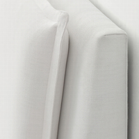 RH COSETTE Minimalistisches Modernes Eichenholz-Paneelbett, Anpassbare Größen, Multifunktionales Plattformbett für das Hauptschlafzimmer