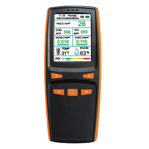 Integra 5 Sensores de CO2/PM2.5/HCHO/TVOC/CO, Temperatura y Humedad, Descarga de Registro de Datos, Exportación de Datos al Detector de Calidad del Aire - Product Image 3