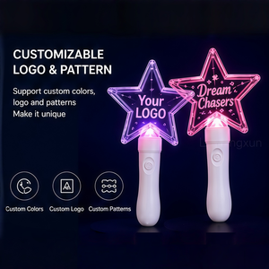 Nuevas Barras Luminosas LED de Plástico con Logotipo/Estampado Personalizado 2026, Portátiles para Conciertos, KTV, Bares, Fiestas, Eventos Punk - Product Image 6
