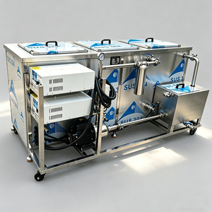 Máquina de Limpieza Ultrasónica Industrial para Bloques de Motor con Filtro Digital, Procesos de Limpieza de Múltiples Estaciones y Tres Baños <span class=keywords><strong>DPF</strong></span> - Product Image 4