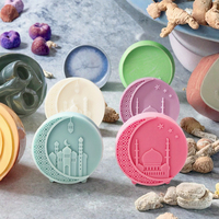 Moule en silicone en forme de lune pour lampes en résine DIY, bougies d'aromathérapie et fabrication de savons - Outils de pâtisserie réutilisables