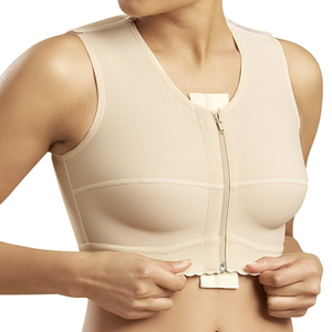 Soutien-gorge chirurgical <span class=keywords><strong>post</strong></span>-opératoire pour femmes, respirant, Push up <span class=keywords><strong>Compression</strong></span>, crochets réglables, hauts <span class=keywords><strong>de</strong></span> soutien-gorge - Product Image 4