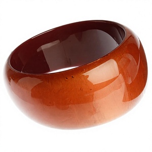 Bracelet jonc classique en résine 2026 pour femme, bijoux de mode unisexe, joncs multicolores en acrylique lucite, design élégant et simple - Product Image 1