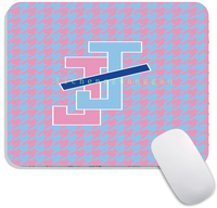 Tapis de souris carré de haute qualité de la sororité Sigma Gamma Rho, conception personnalisée, base en caoutchouc antidérapante, tapis de souris pour ordinateur