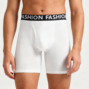 Pantalon en modal adhérant à la peau pour hommes, style court pour vêtements décontractés et sports, <span class=keywords><strong>sous</strong></span>-vêtements de <span class=keywords><strong>moto</strong></span> pour les journées actives - Product Image 2