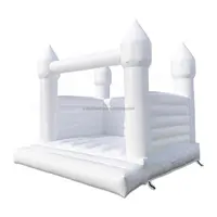 Commercial White Bouncing Inflatable Bouncer Bouncy Castle Wedding White Bounce House for Wedding
